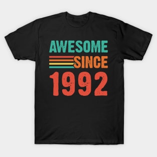 Vintage Awesome Since 1992 T-Shirt